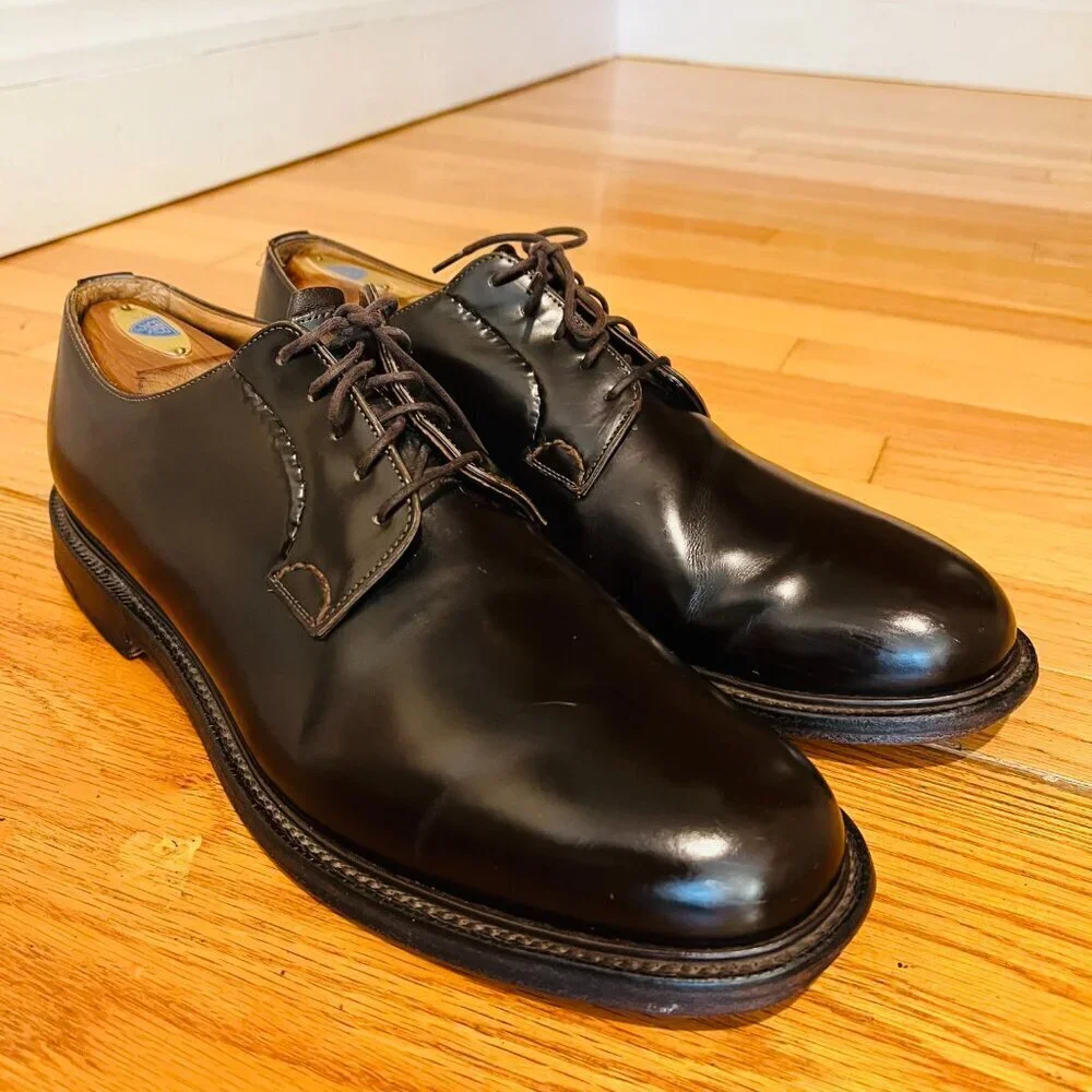 Church's Mens Shoes Custom Grade Oxfords Calf Leather US Size 11.5